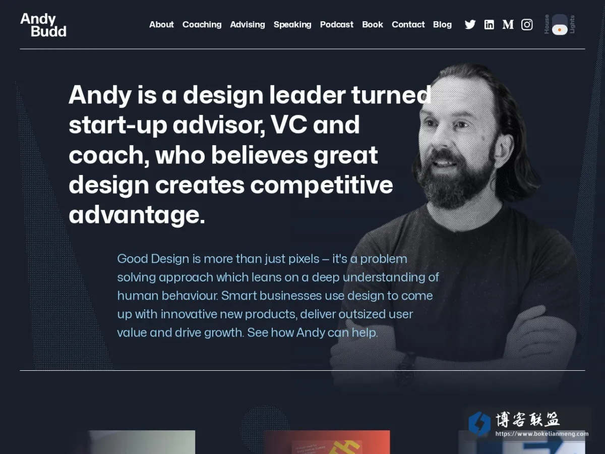 Home | Andy Budd 的网站快照