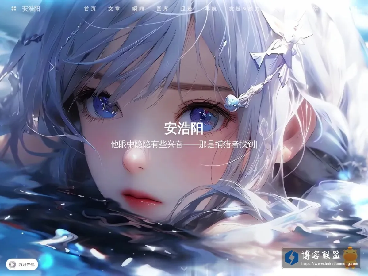安浩阳 的网站快照