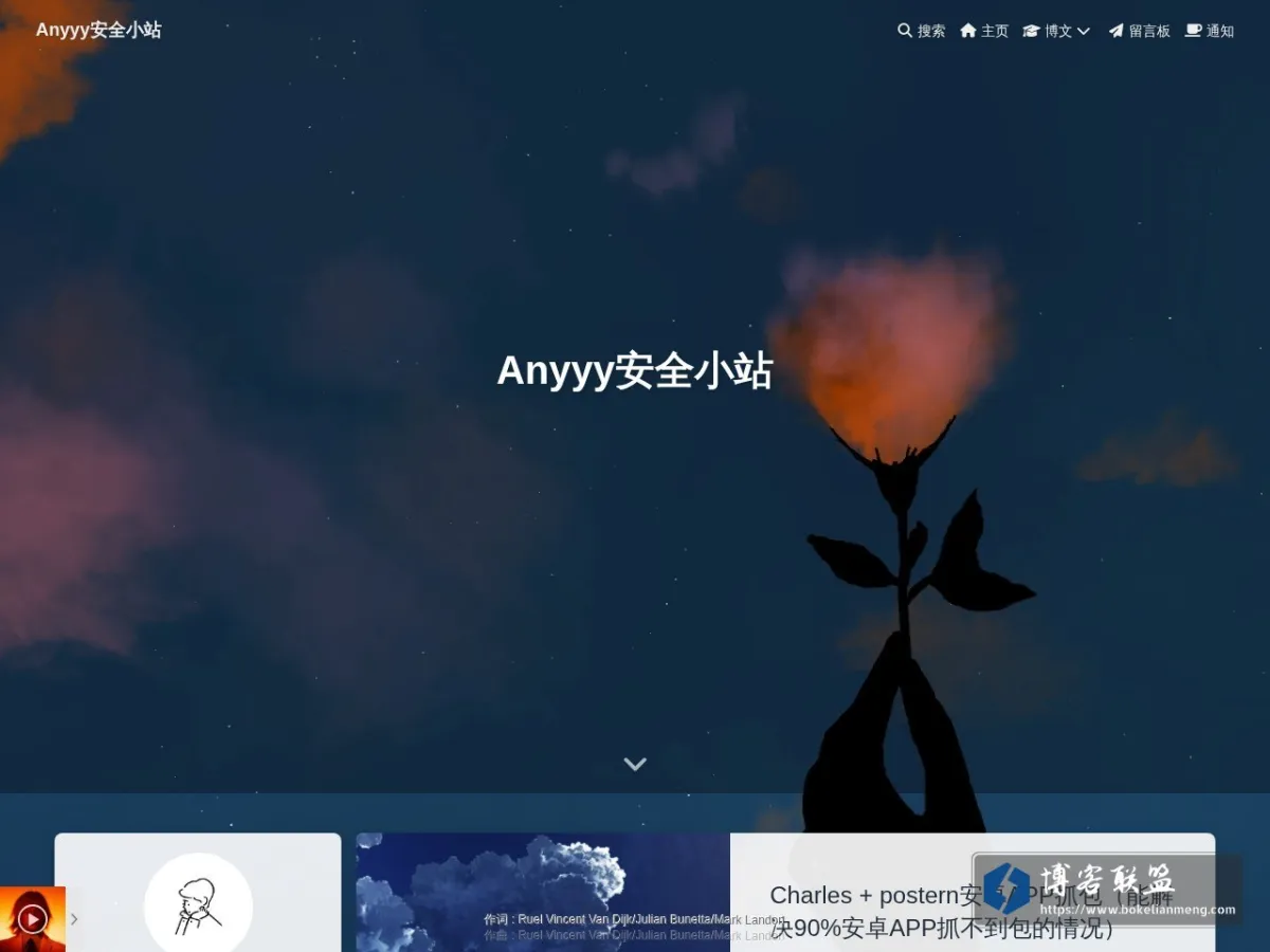 Anyyy安全小站 的网站快照
