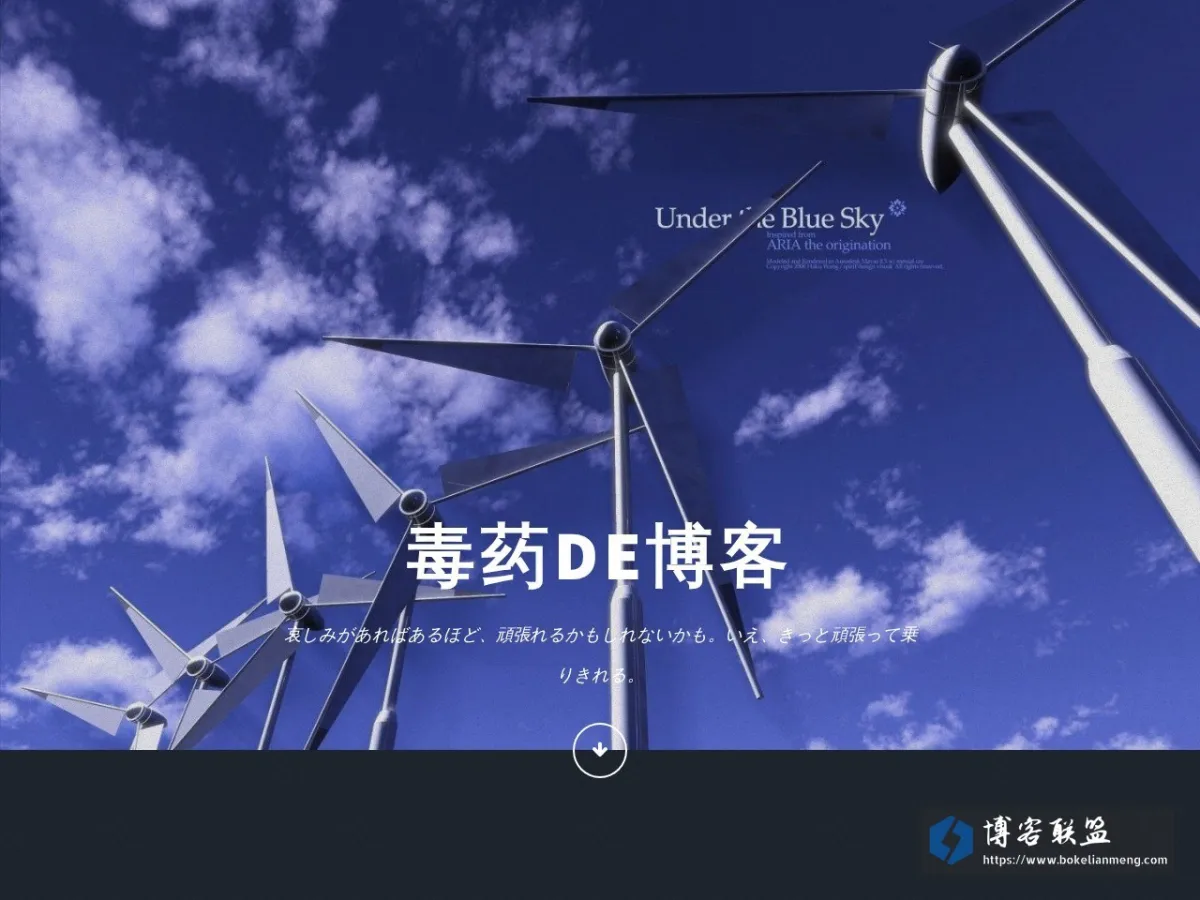 毒药de博客 的网站快照