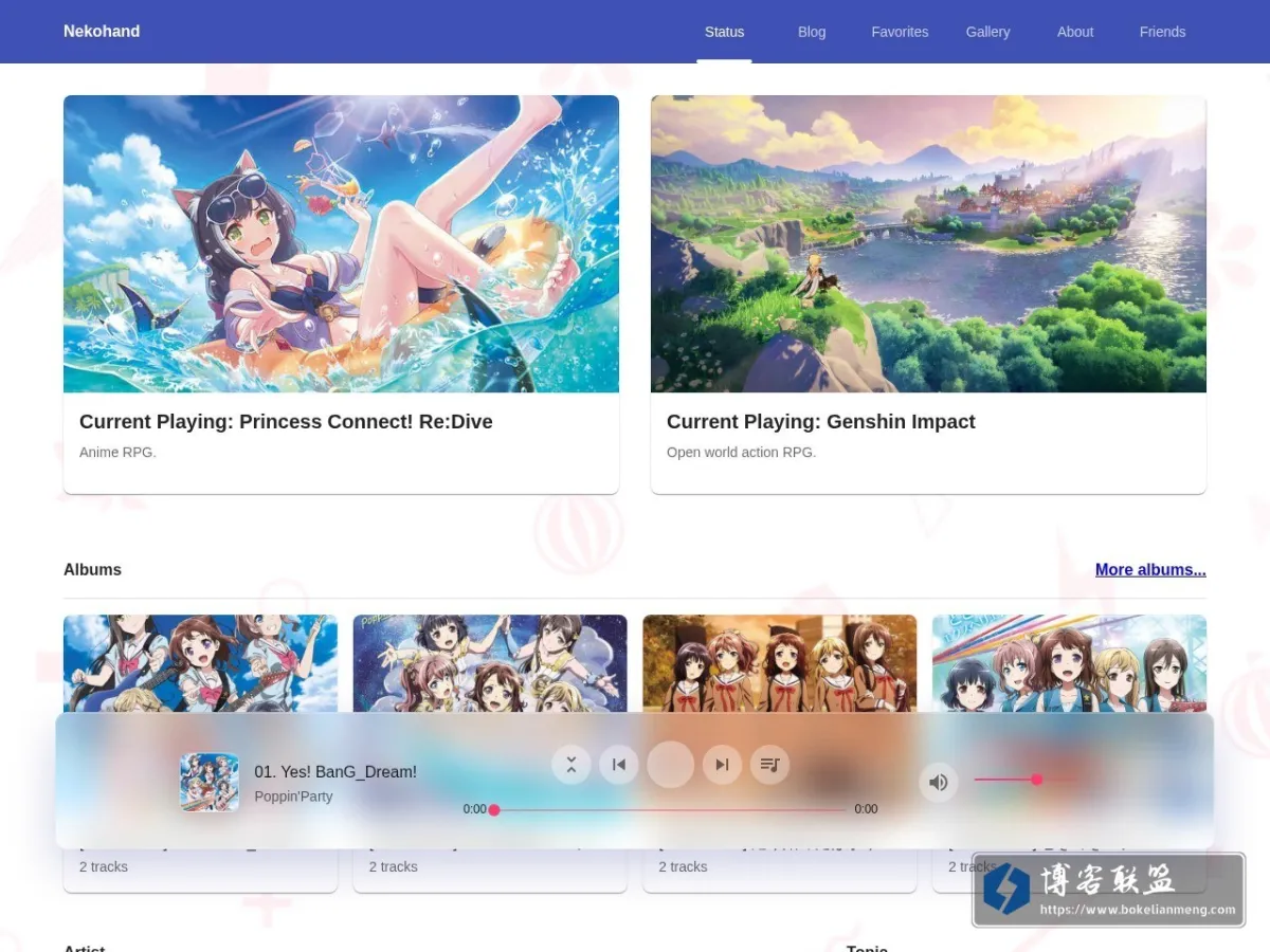 Nekohand Blog - Music & Life 的网站快照