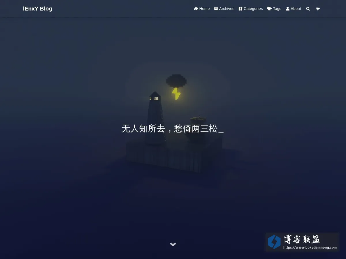 Lenxy Blog 的网站快照