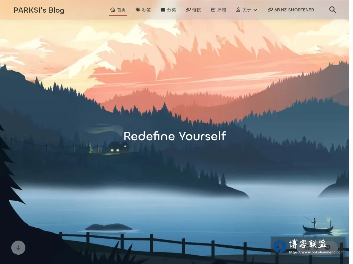 PARKSI's Blog - Redefine Yourself 的网站快照