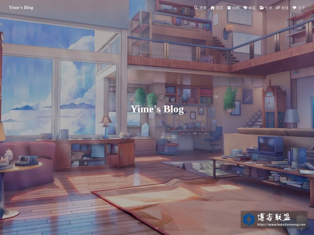 Yime's Blog 的网站快照