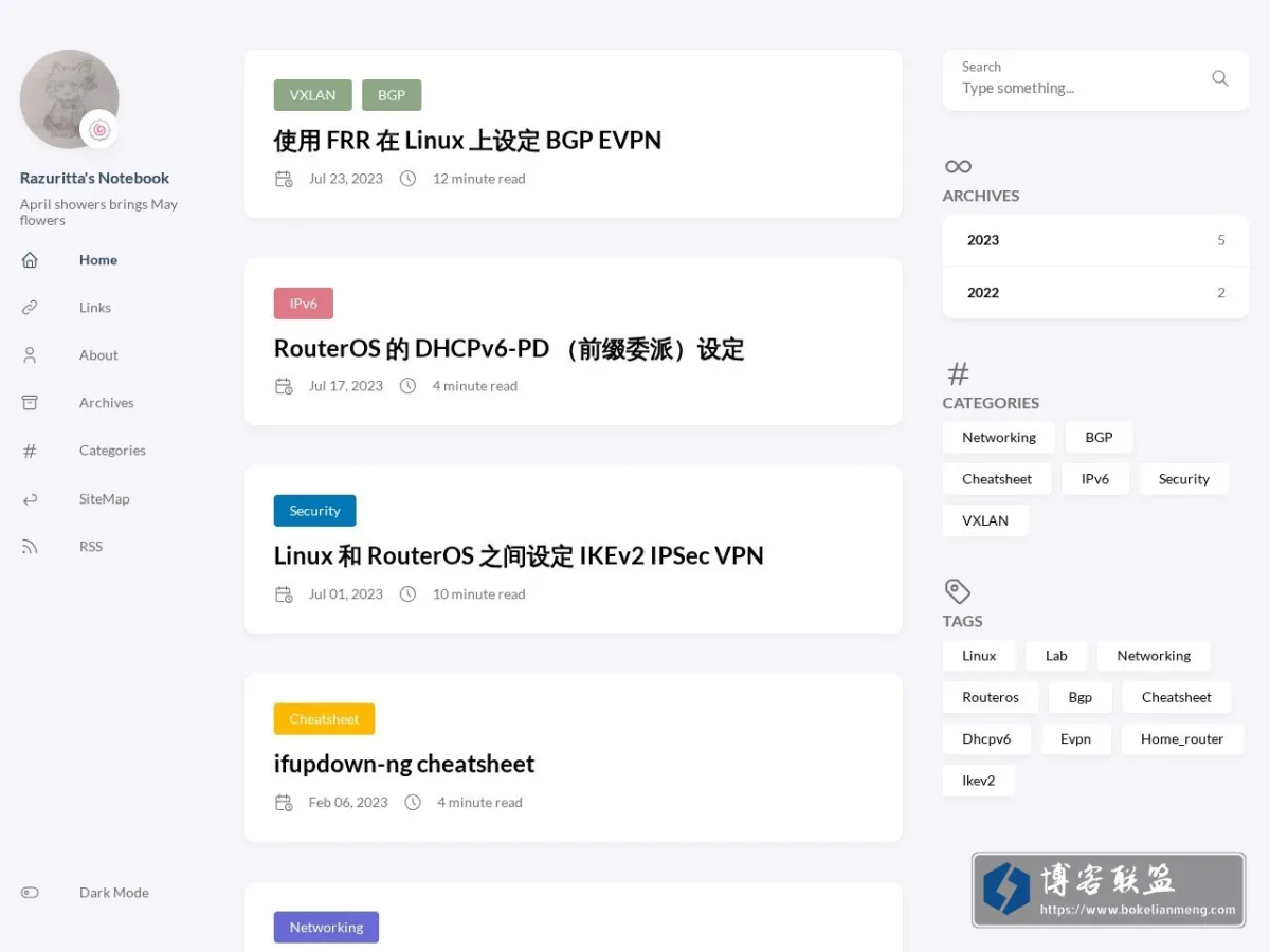 Razuritta's Notebook 的网站快照