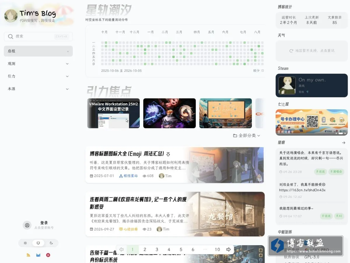 blog.timxs.com 的网站快照