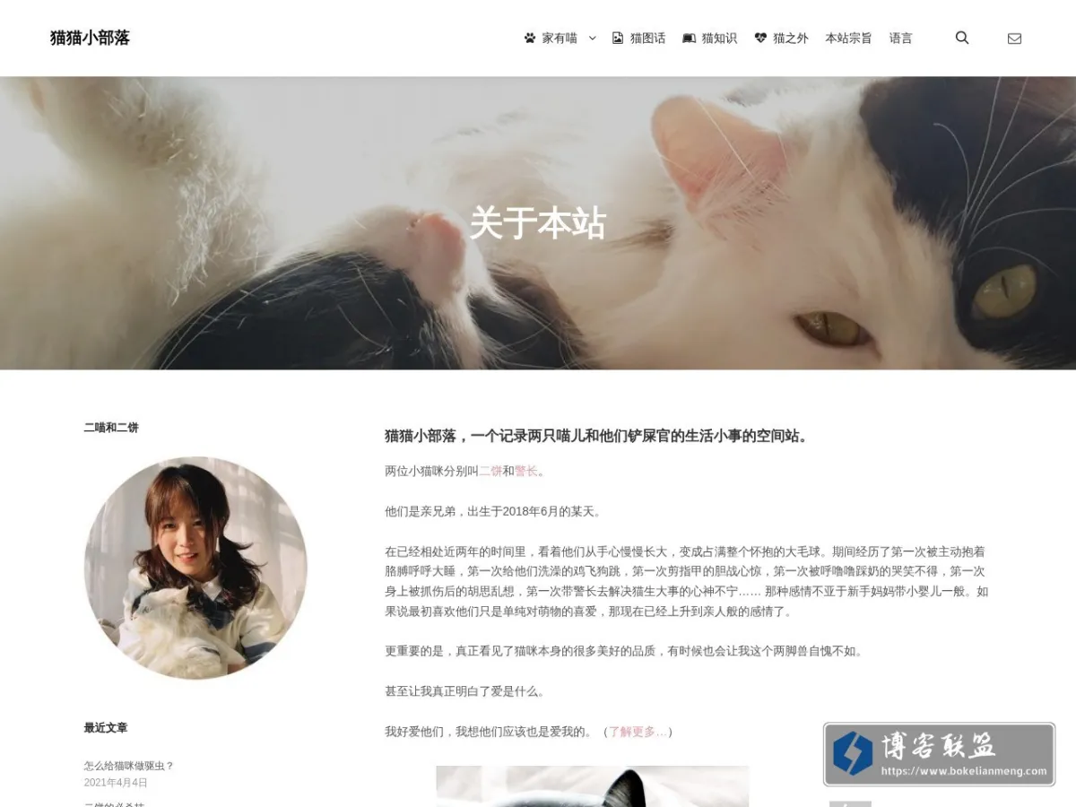 猫猫小部落 的网站快照