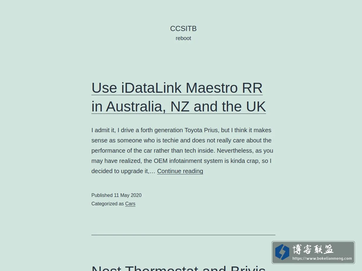 CCSITB – reboot 的网站快照