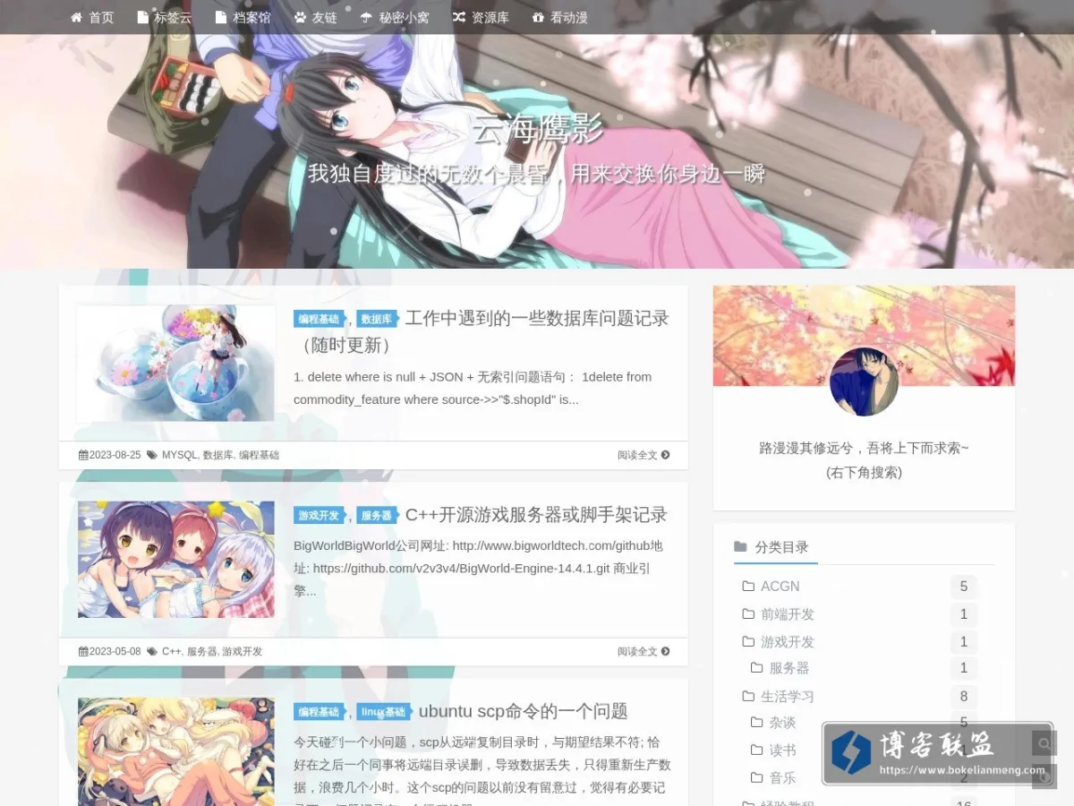 云海鹰影 的网站快照