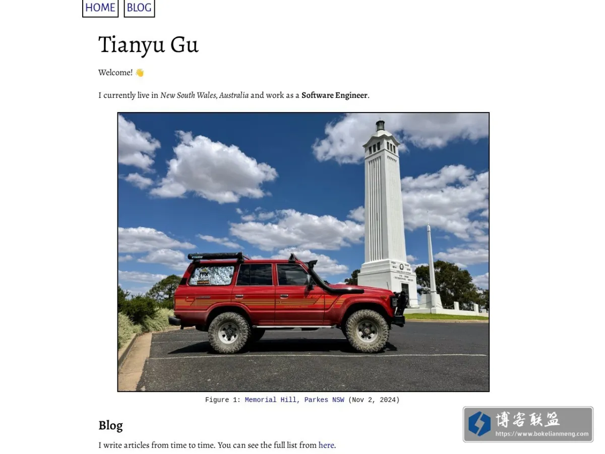 Tianyu Gu (顧天宇) 的网站快照