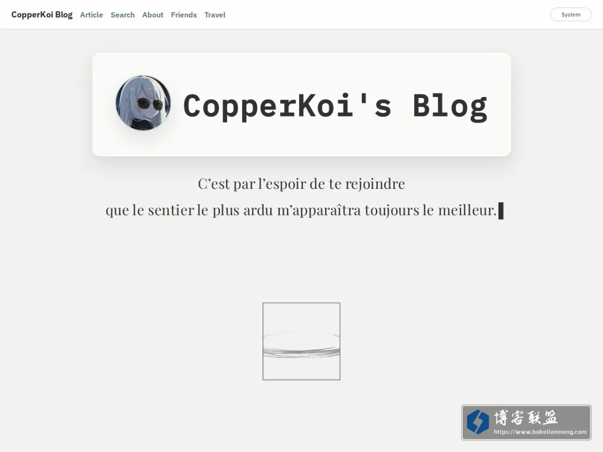 CopperKoi Blog 的网站快照