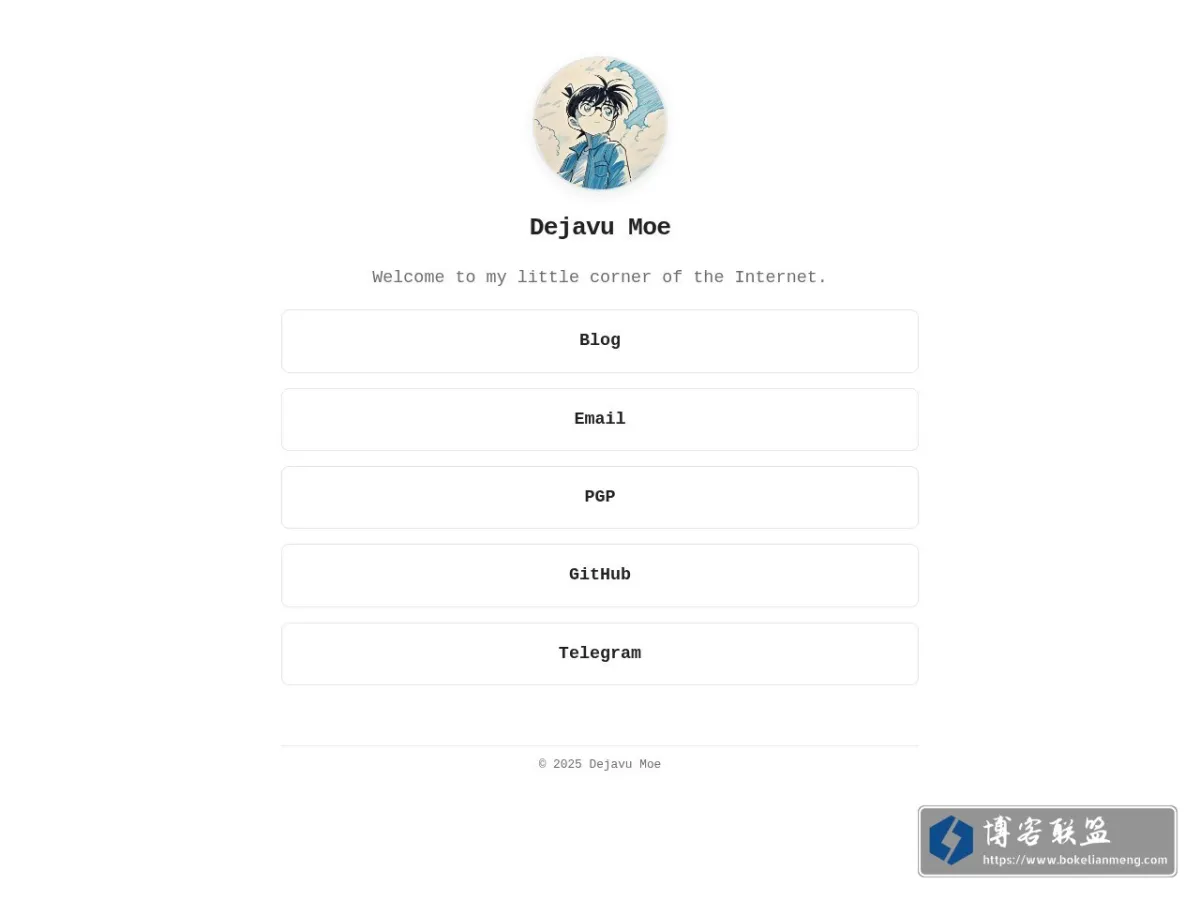 Dejavu's Blog 的网站快照