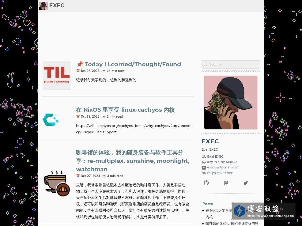 Eval-EXEC 的网站快照