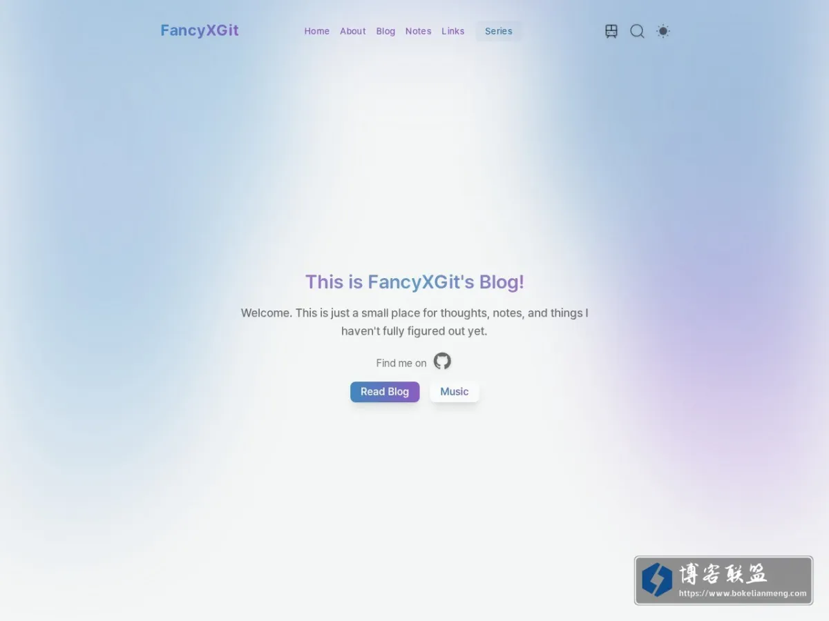 FancyXGit 的网站快照