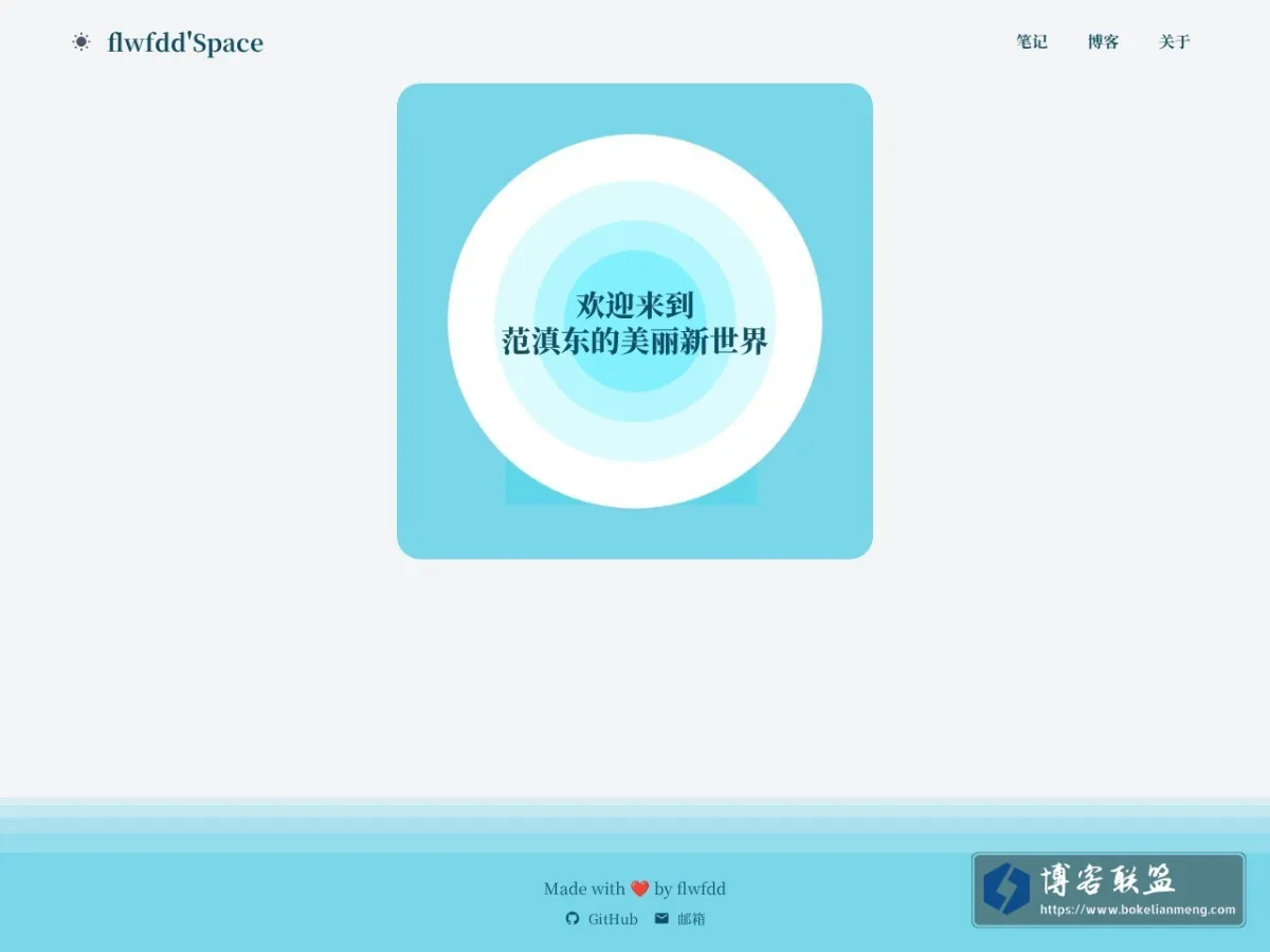 flwfdd'space 的网站快照
