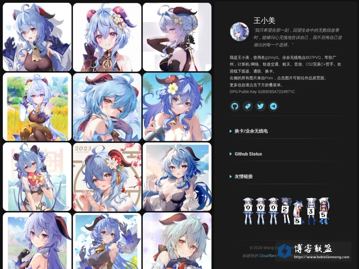 王小美的家 的网站快照