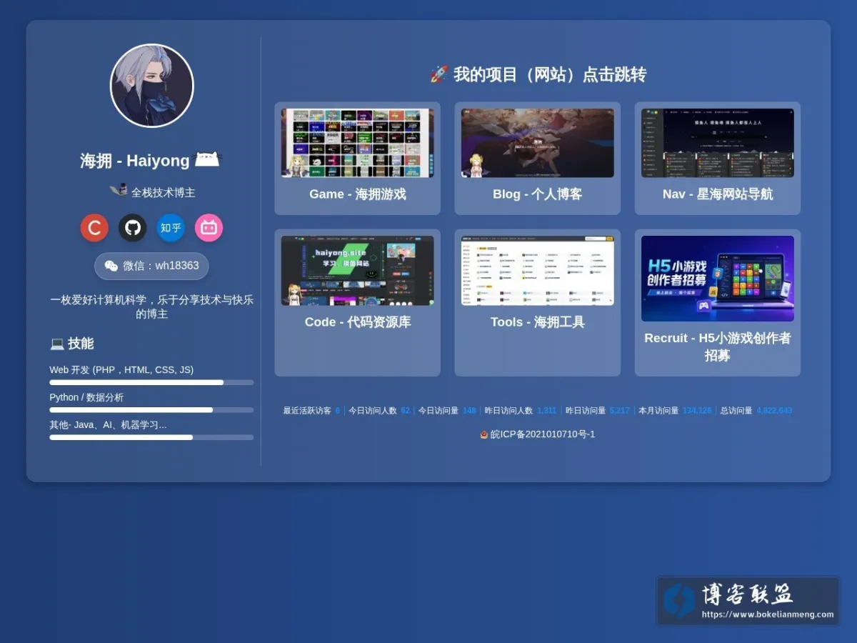 haiyong.site 的网站快照