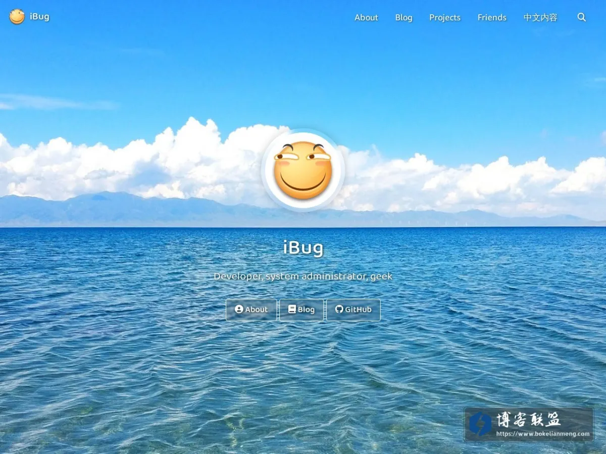 iBug 的网站快照