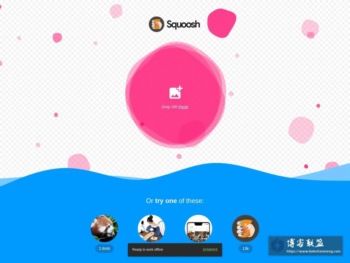 Squoosh 的网站快照