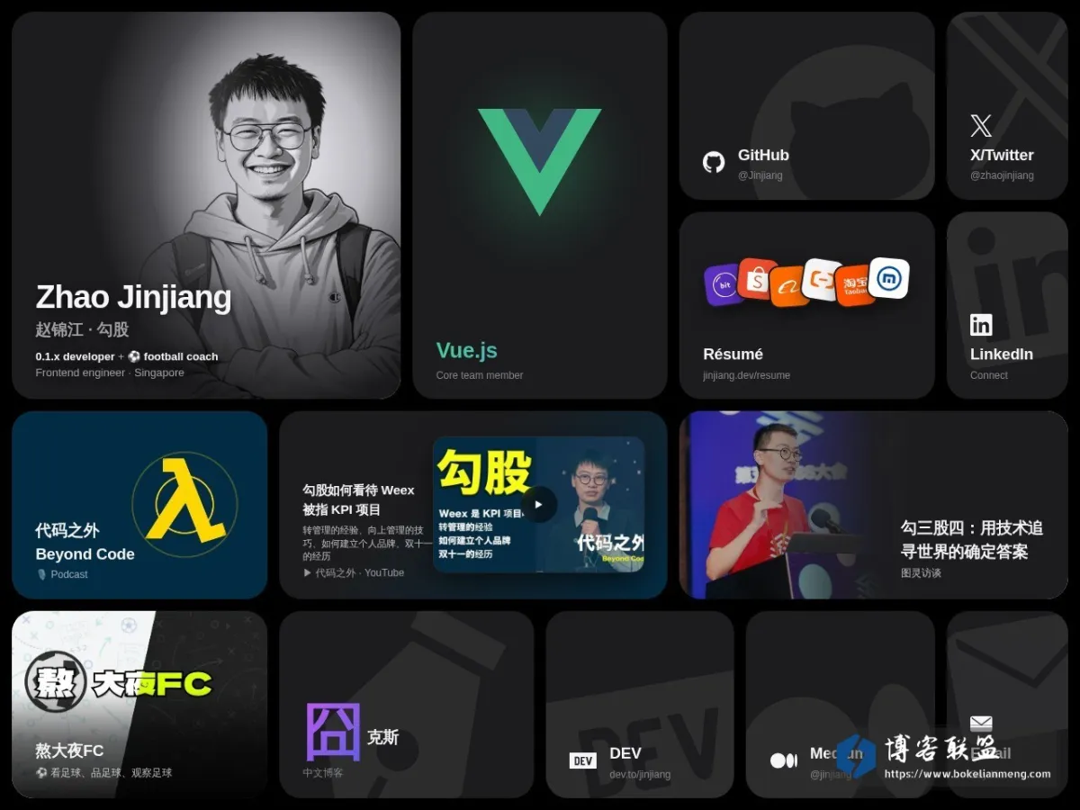 Zhao Jinjiang 的网站快照