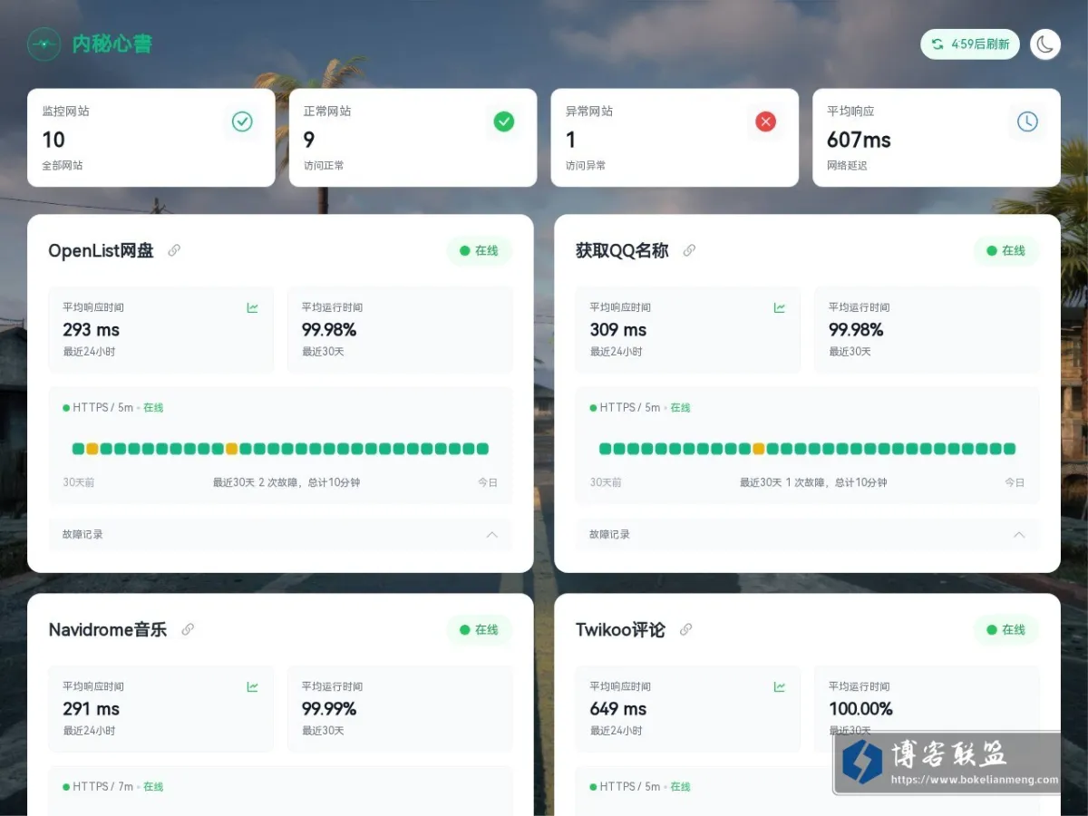 内秘心書 - 站点监测 的网站快照