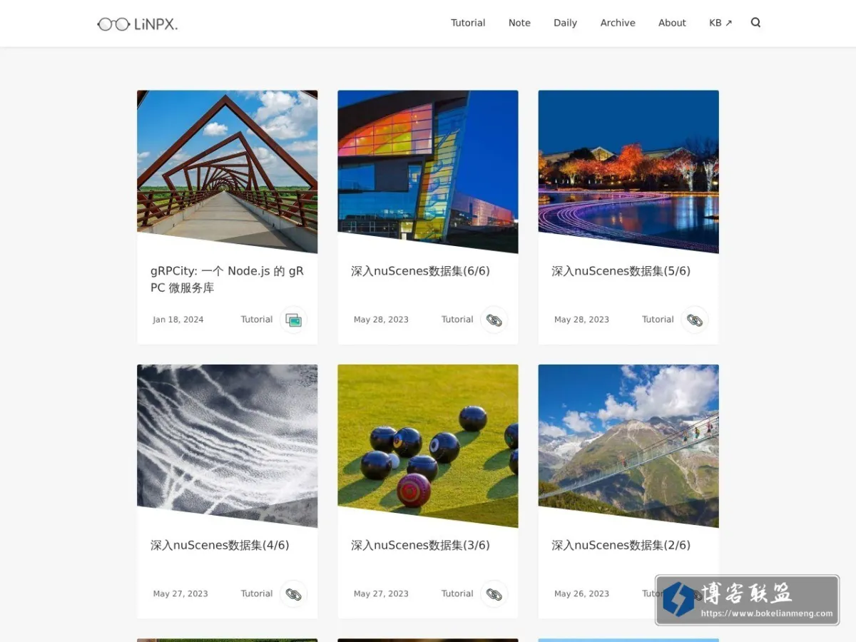 LiNPX 的网站快照
