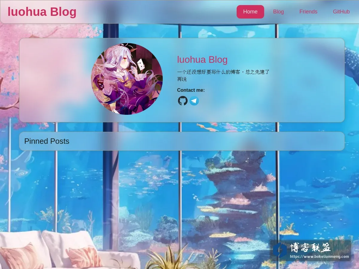 luohua Blog 的网站快照