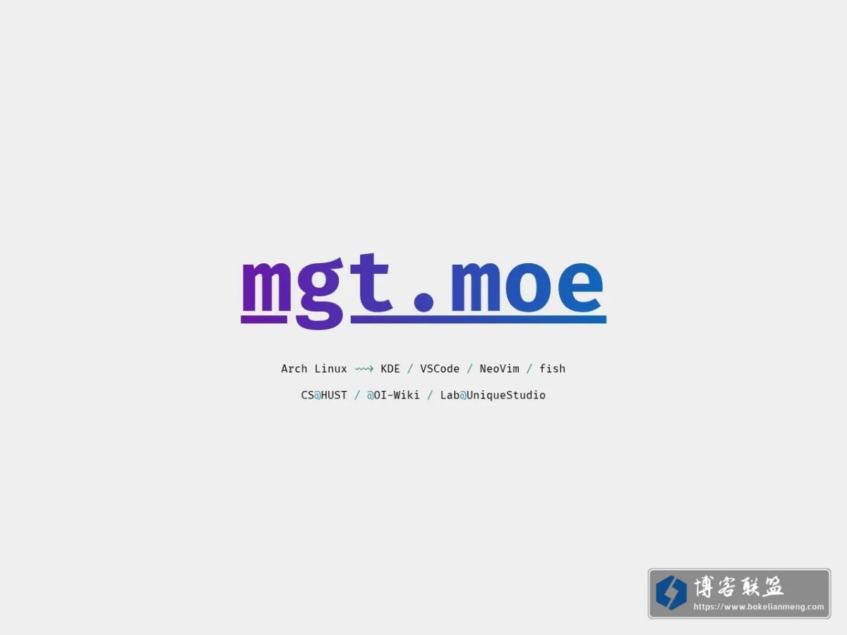mgt's site 的网站快照
