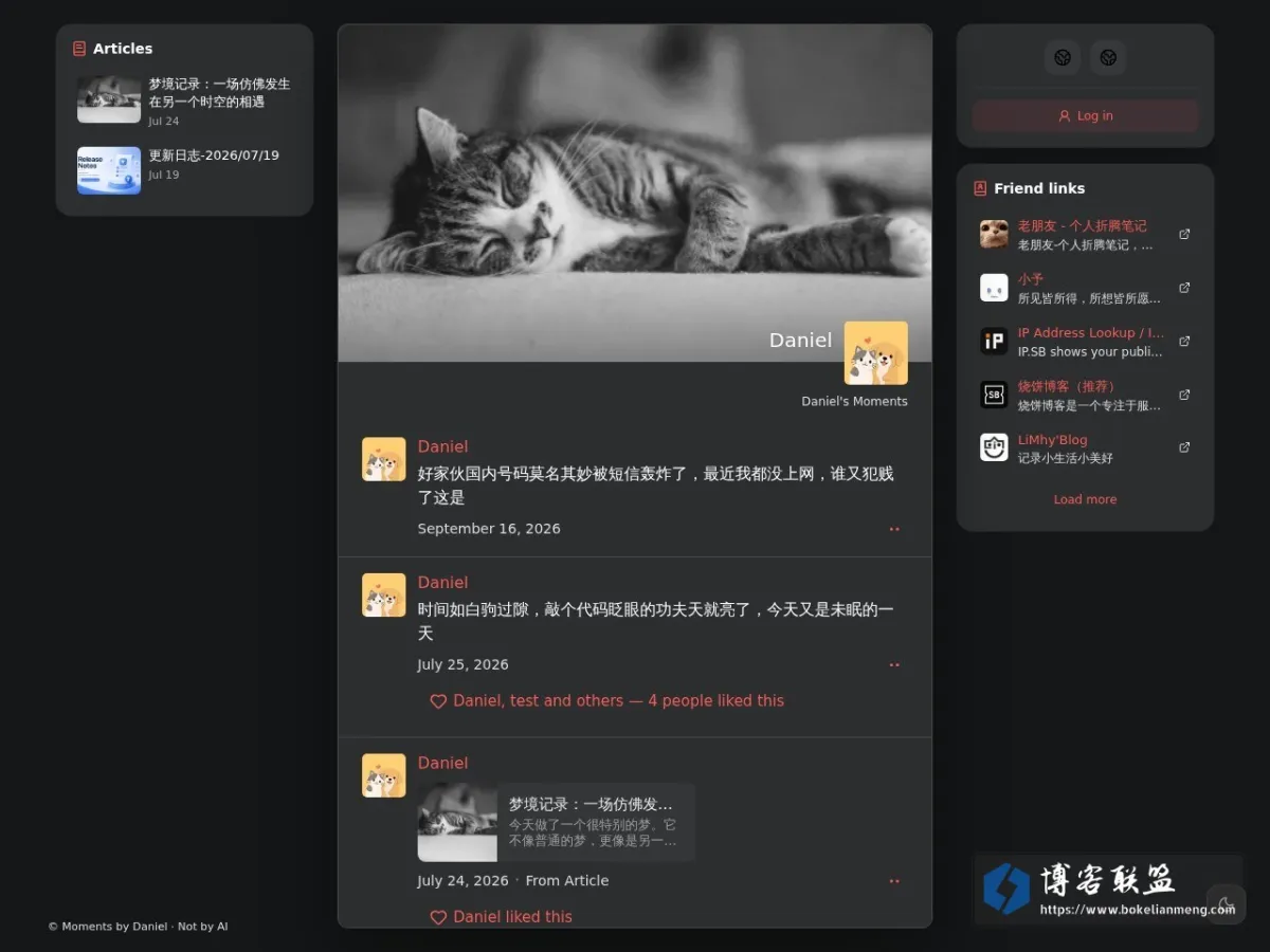 Moments 的网站快照