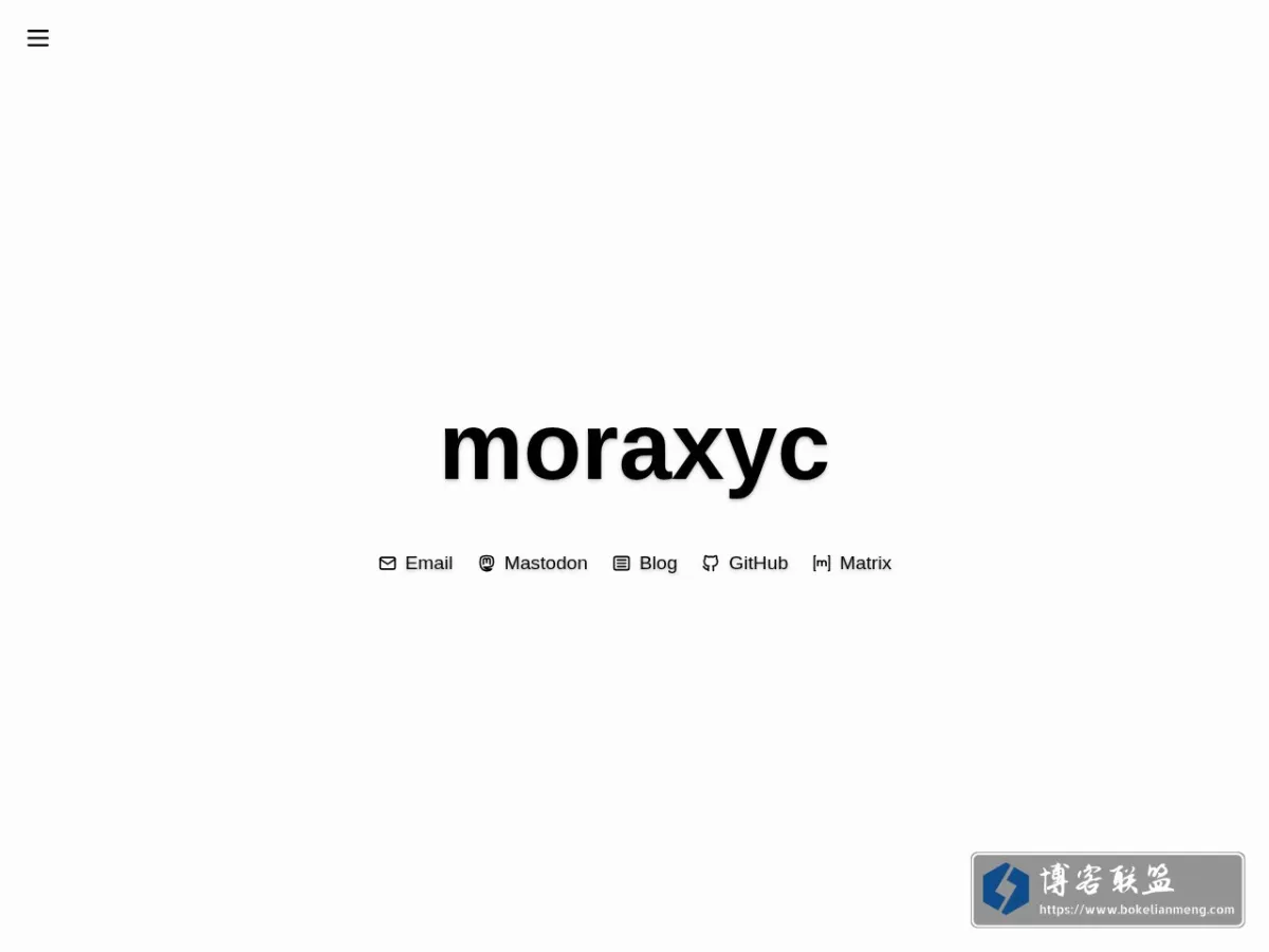 Moraxyc 的网站快照