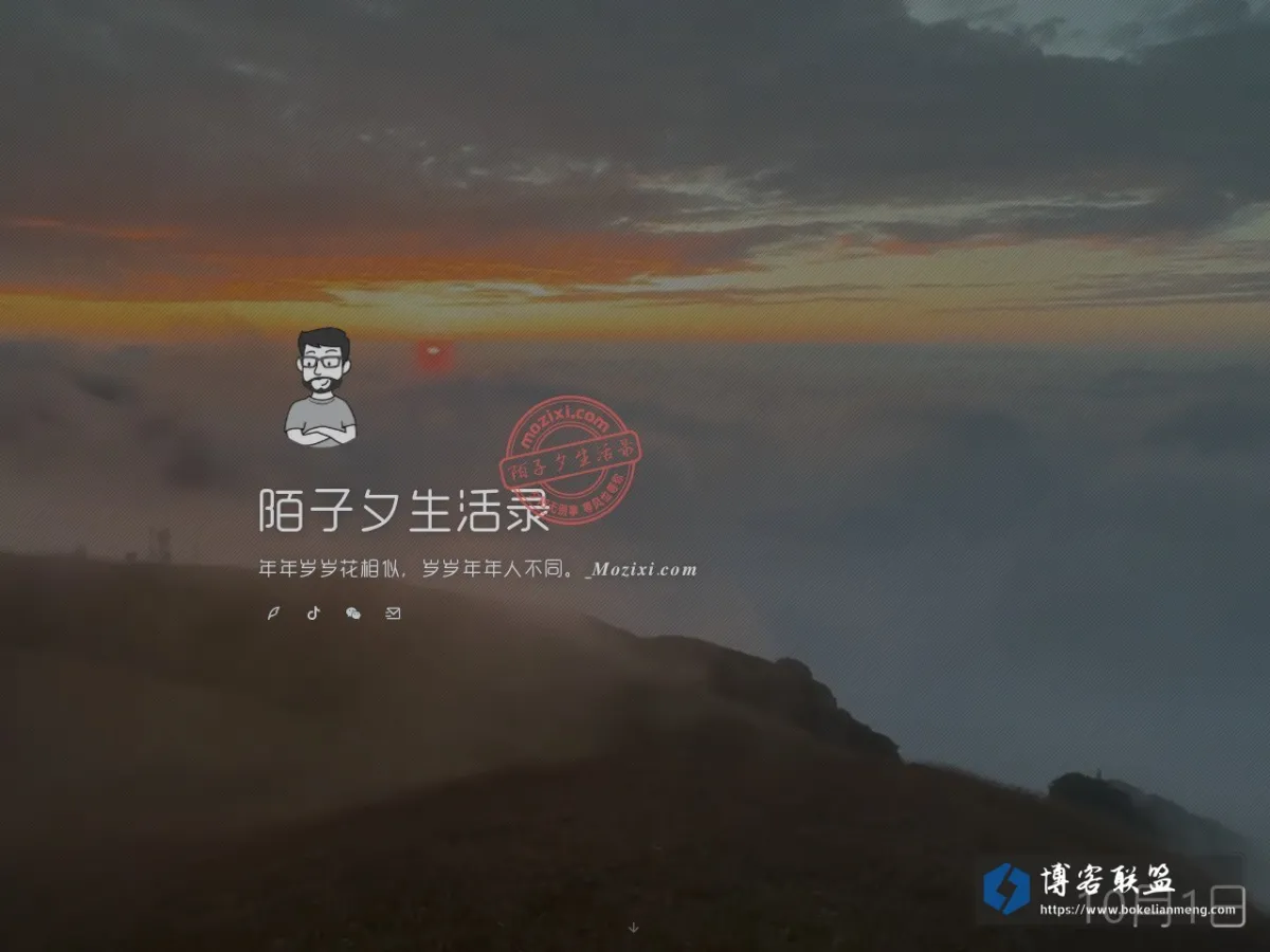 陌子夕 的网站快照