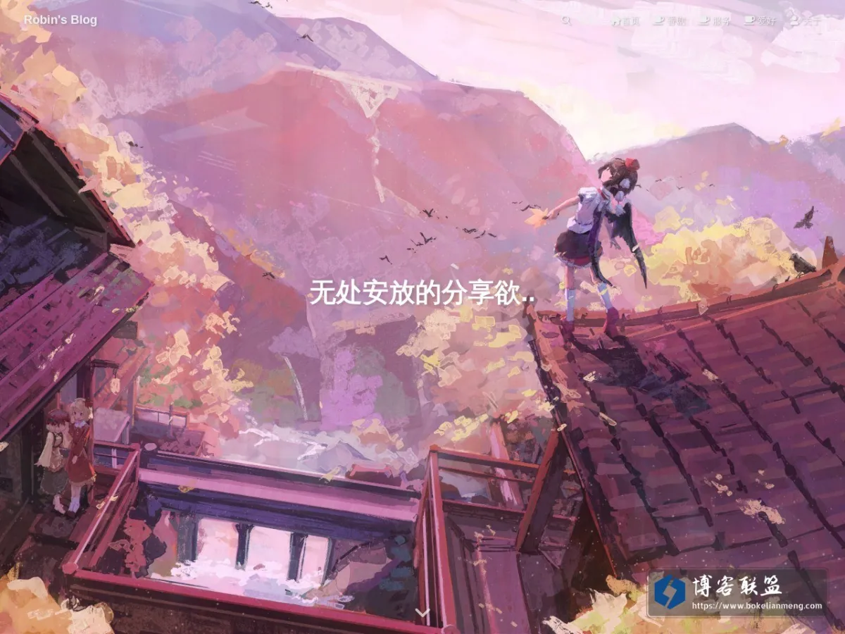 Robin's Blog 的网站快照