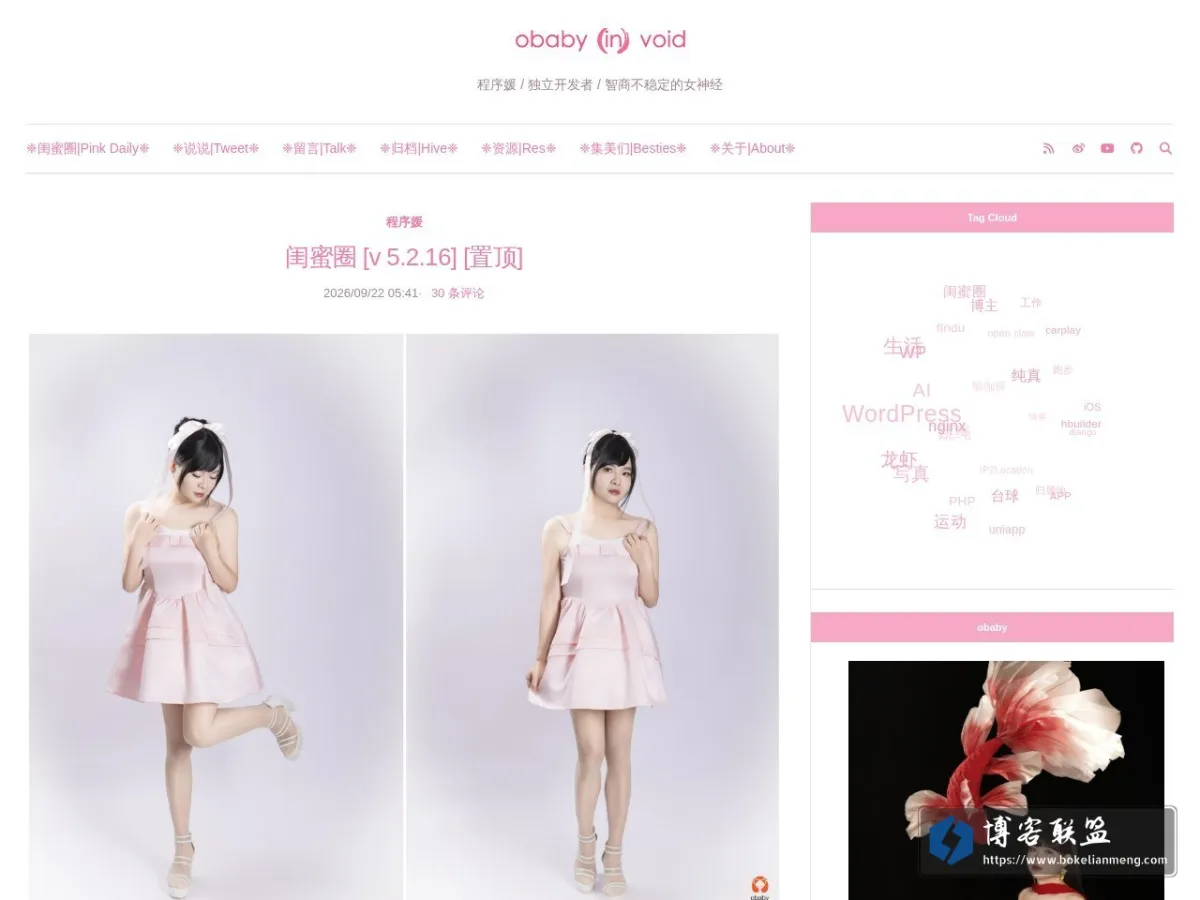 obaby IN void 的网站快照