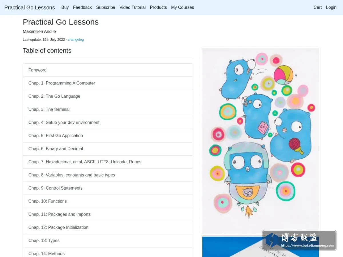 Practical Go Lessons 的网站快照