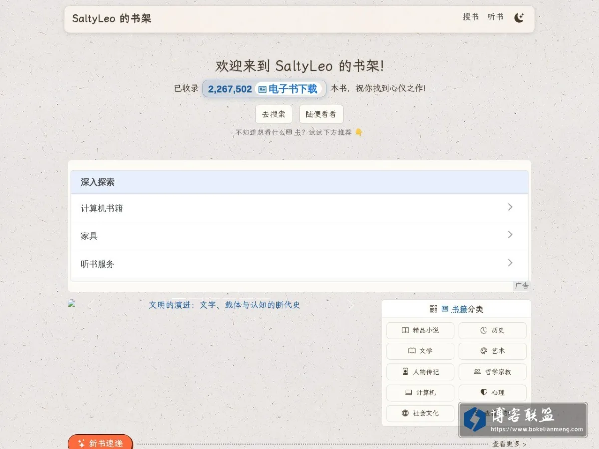SaltyLeo 的博客 的网站快照