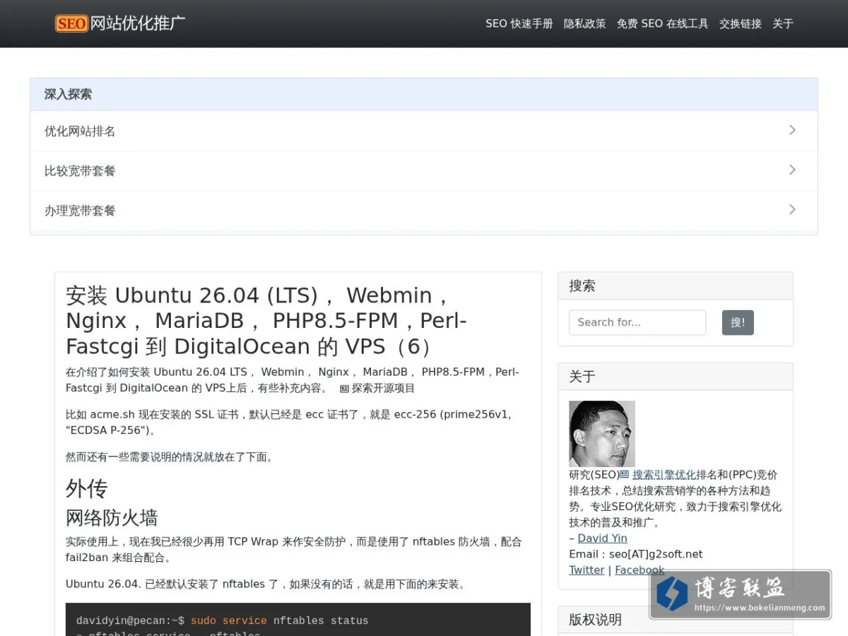 SEO网站优化推广 的网站快照