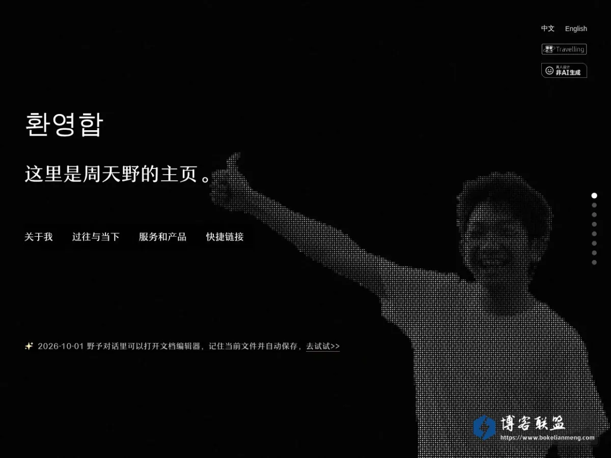 周天野 的网站快照