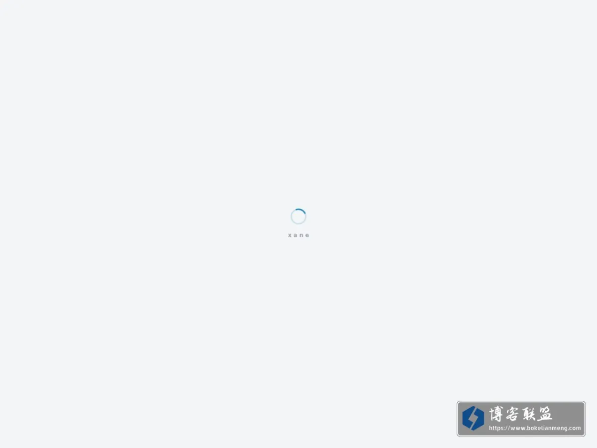 xane - Demo site 的网站快照