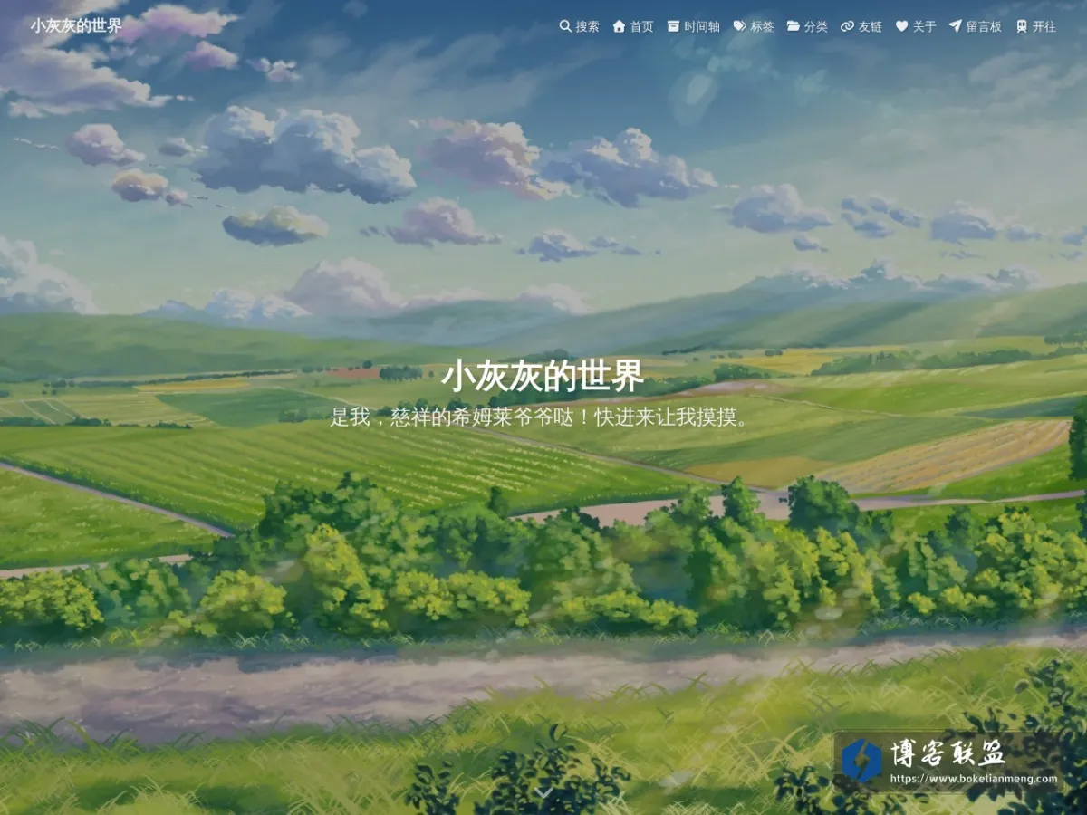 小灰灰的世界 的网站快照
