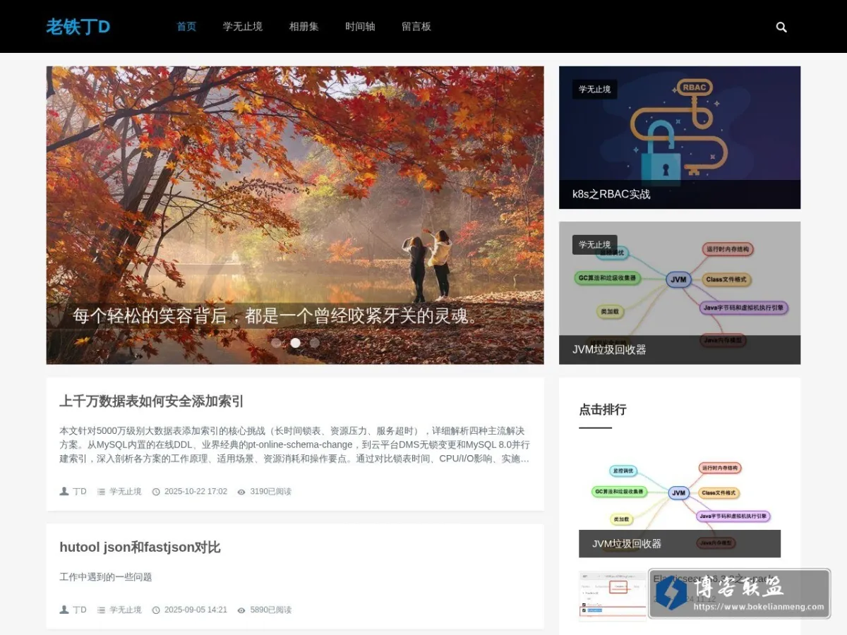 老铁丁D 的网站快照