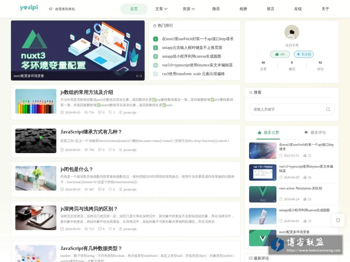 椰子皮 的网站快照