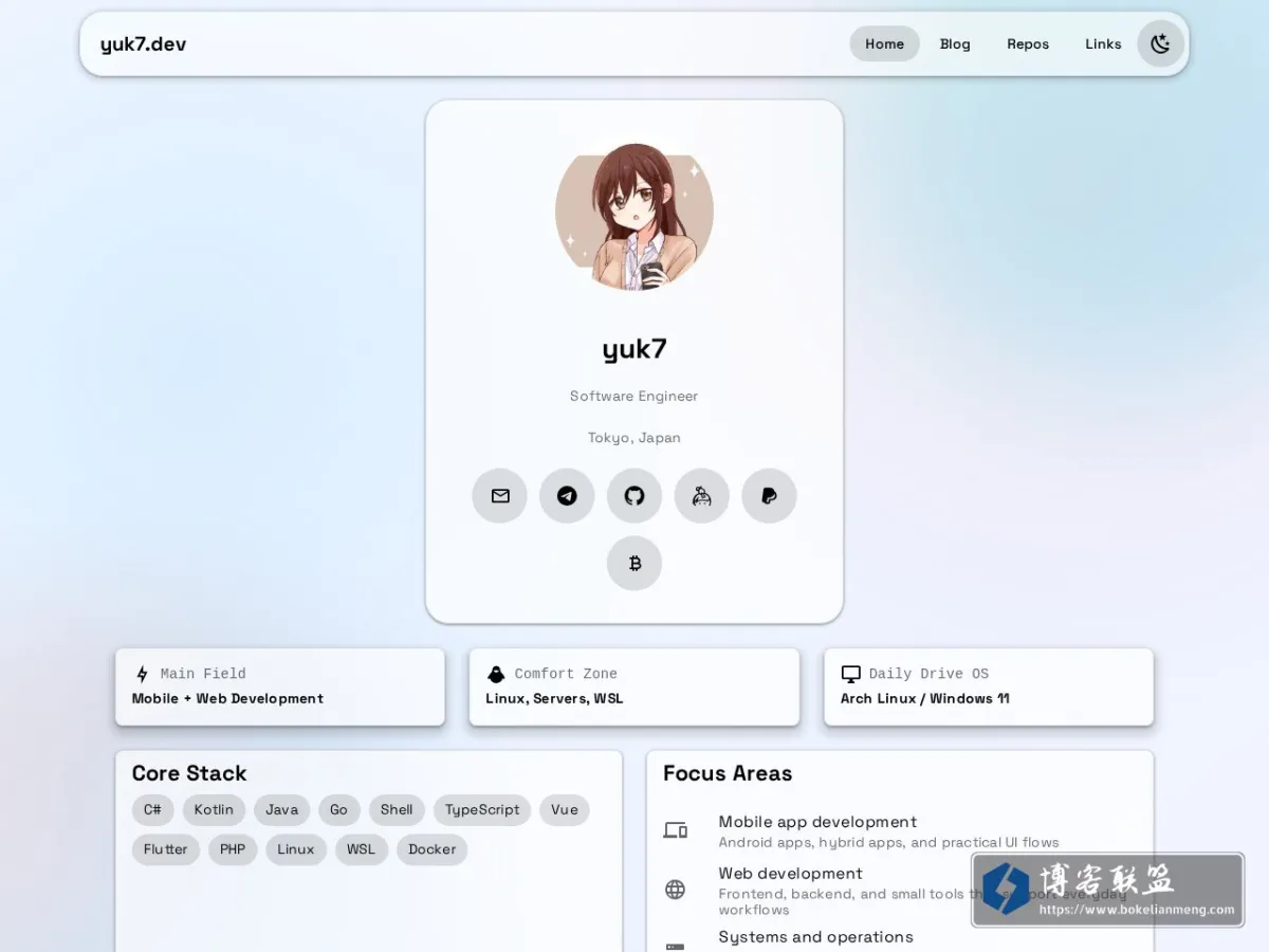yuk7.dev 的网站快照