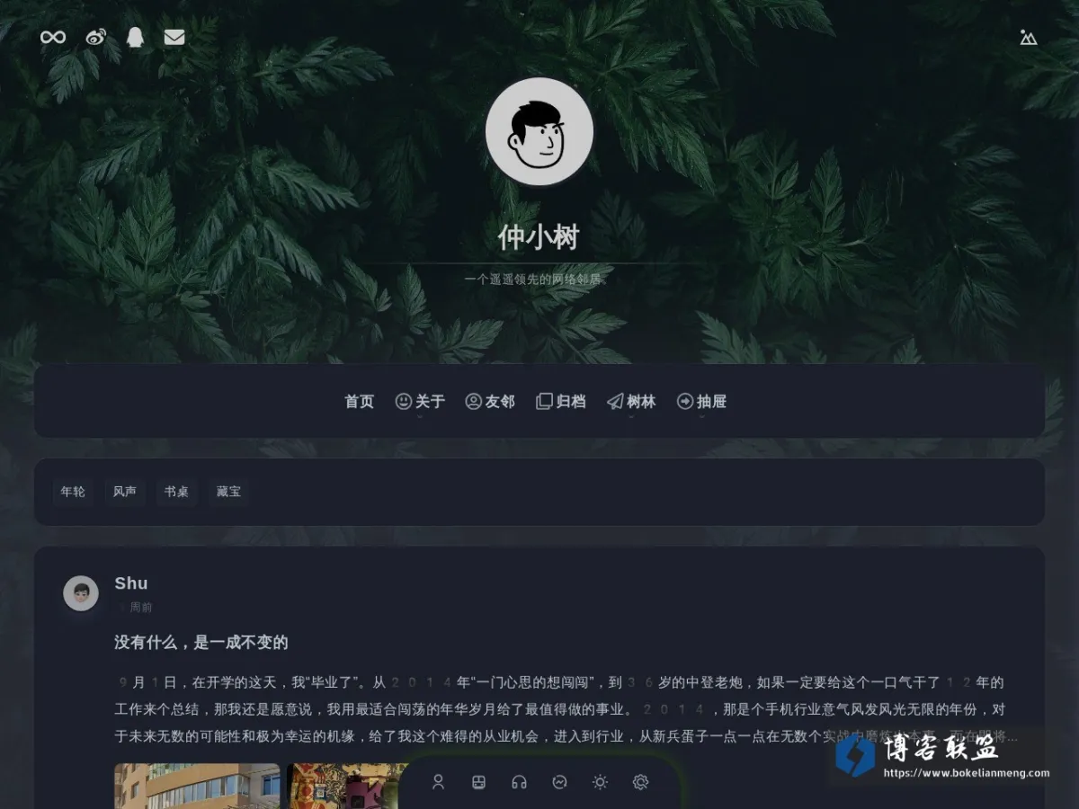 仲小树 的网站快照